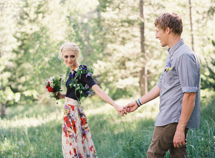 Flower Afternoon Wedding Inspiration