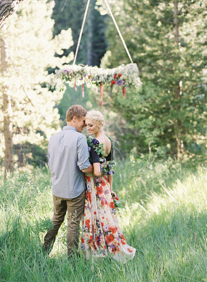 Flower Afternoon Wedding Inspiration