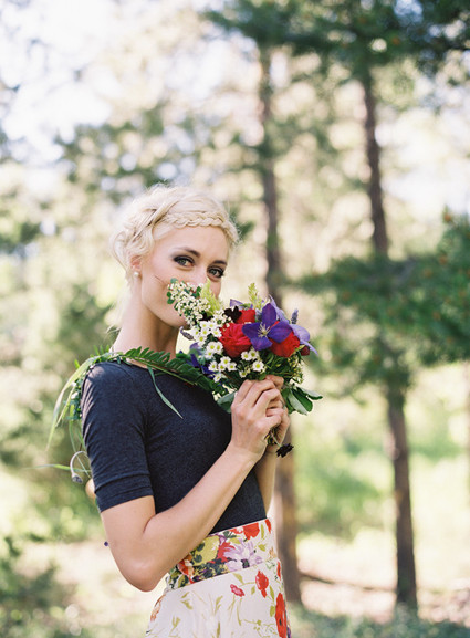 Flower Afternoon Wedding Inspiration
