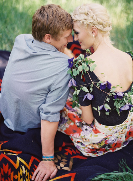Flower Afternoon Wedding Inspiration