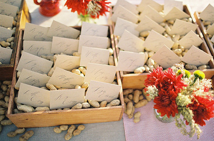rehearsal dinner escort cards Inspiration