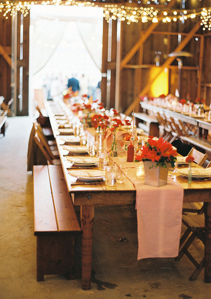rehearsal dinner tablescape