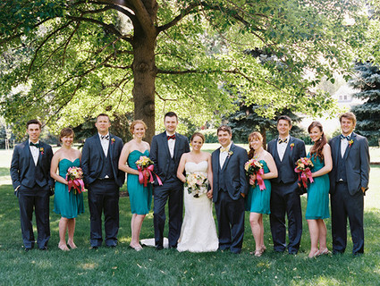 Aqua Wedding Inspiration