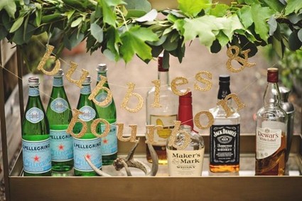 Bar Cart Wedding Inspiration