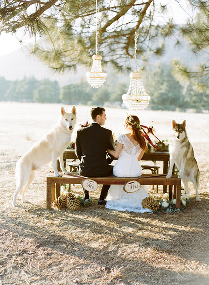 Rustic winter wedding inspiration Wedding Inspiration