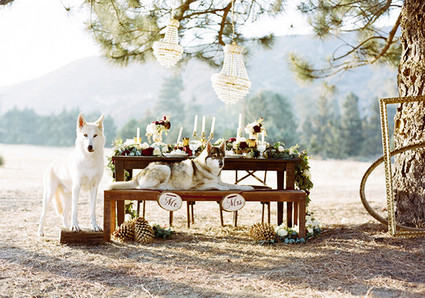 Rustic winter wedding inspiration Wedding Inspiration