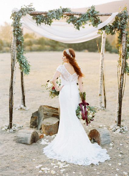Rustic winter wedding inspiration Wedding Inspiration