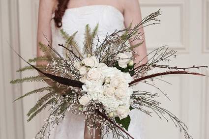 White and green bouquet