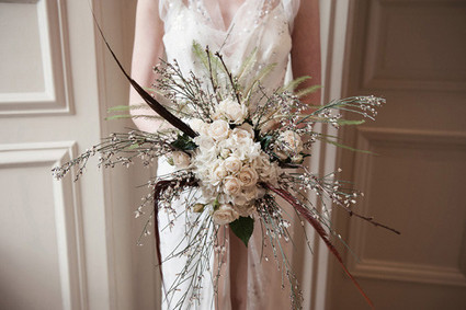 White and green bouquet