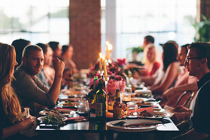 An Autumn dinner party Wedding Inspiration