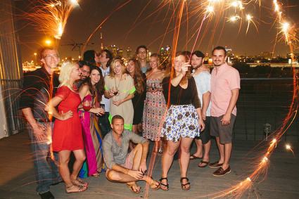 Sparklers Wedding Inspiration