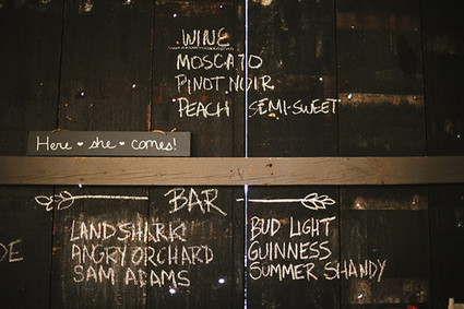 Bar Wedding Inspiration