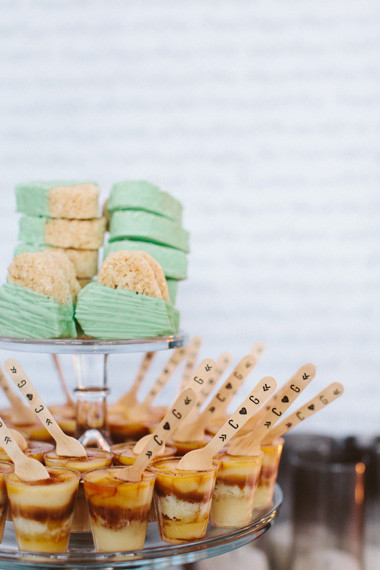 Whimsical Smog Shoppe Wedding Dessert
