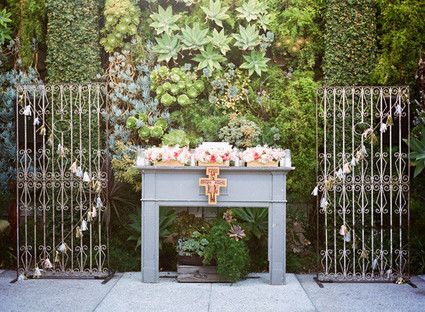 Whimsical Smog Shoppe Wedding Ceremony Inspiration