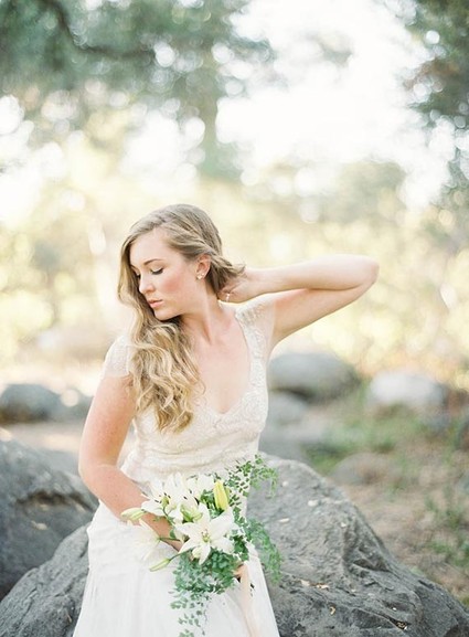 Velvety green wedding inspiration Wedding Inspiration