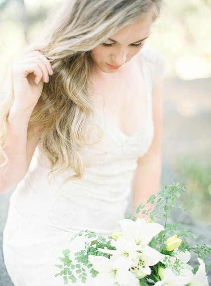 Velvety green wedding inspiration Wedding Inspiration