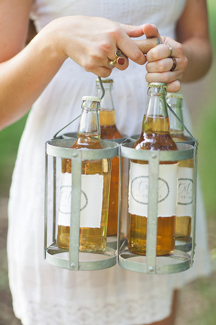 Cider bottle label