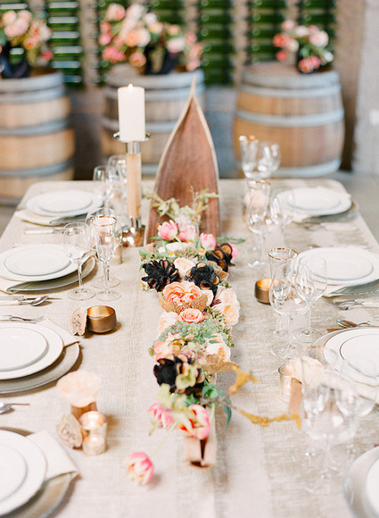 Romantic tablescape
