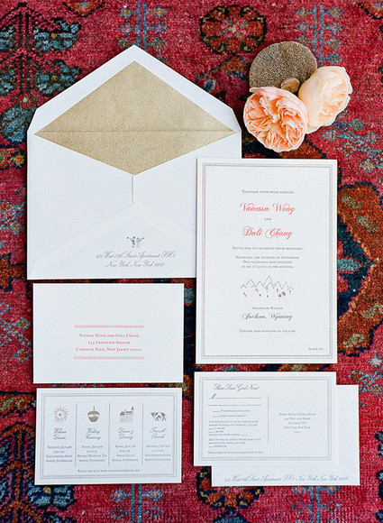 Romantic invitation Set