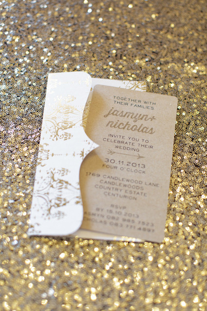 Metallic winter wedding ideas Wedding Inspiration
