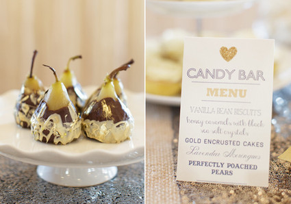 Metallic winter wedding ideas Wedding Inspiration