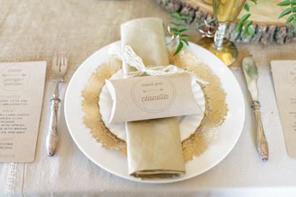 Metallic winter wedding ideas Wedding Inspiration