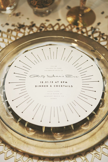 New Year's Eve Wedding Inspiration
