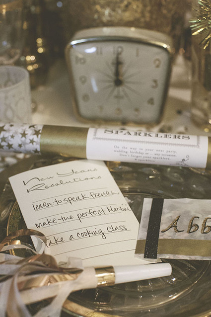 A glitz new year’s eve party Wedding Inspiration