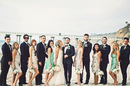 Art Deco Southern California wedding Wedding Inspiration