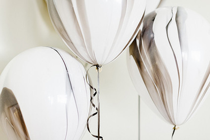 Modern Kate Spade dinner party Wedding Inspiration