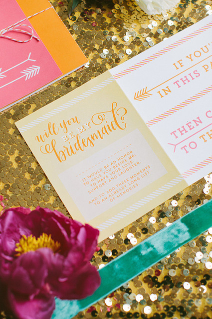 Pink, gold and aqua party inspiration Wedding Inspiration