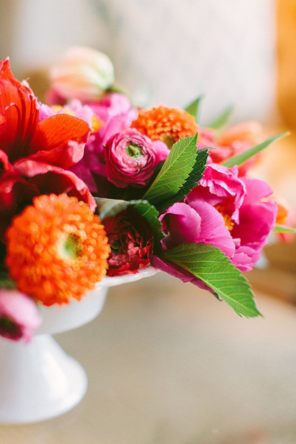 Pink, gold and aqua party inspiration Wedding Inspiration