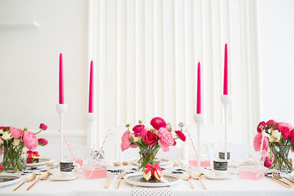 Modern bridal shower ideas