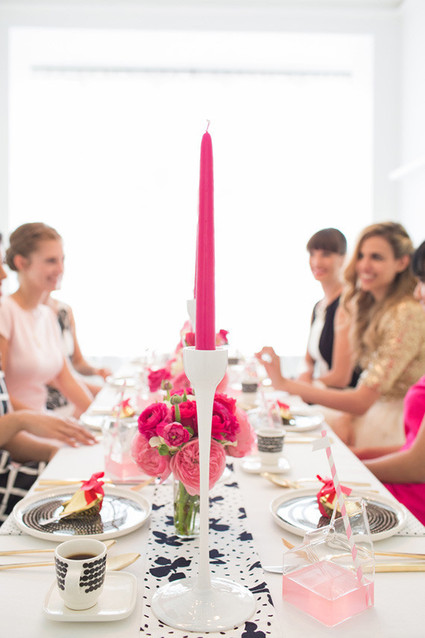 Modern bridal shower ideas