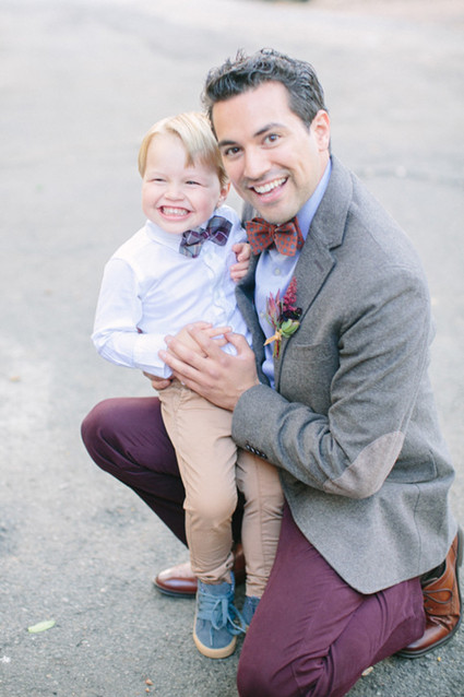Groom with ring bearer Inspiration