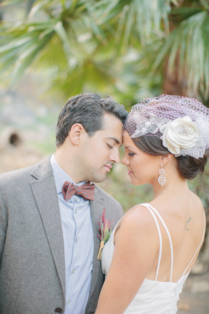 Southern California ranch wedding portrait