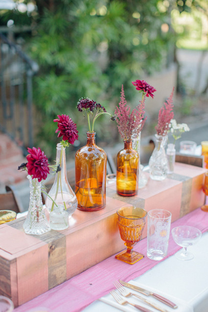 Southern California ranch wedding decor