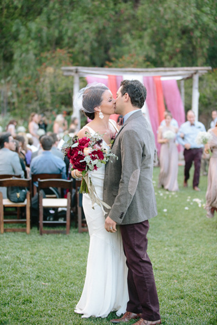 Southern California ranch wedding portrait