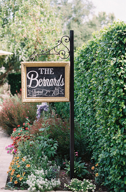 Elegant California garden wedding Wedding Inspiration