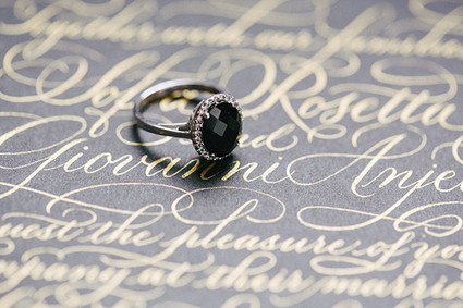 Dark, romantic wedding inspiration Wedding Inspiration