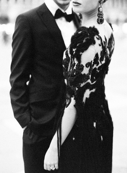 Dark, romantic wedding inspiration Wedding Inspiration