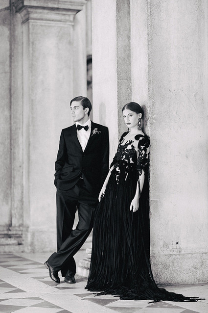 Dark, romantic wedding inspiration Wedding Inspiration