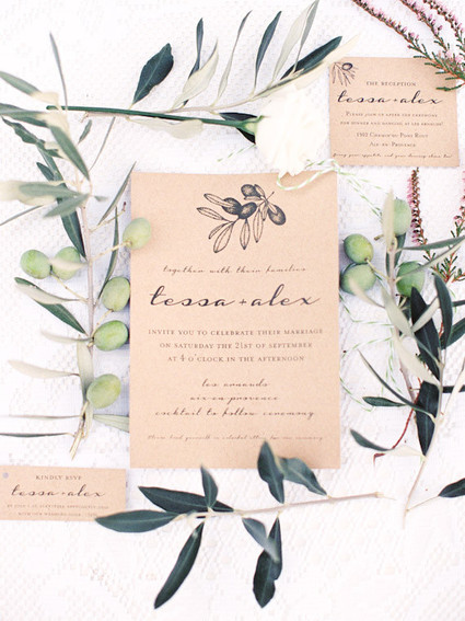 Provence olive grove wedding Wedding Inspiration