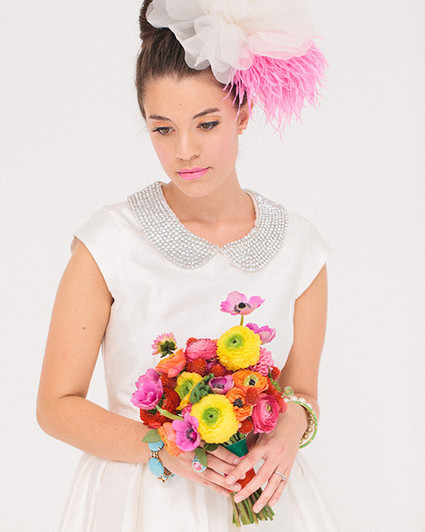 Modern, Colorful Bouquet Inspiration