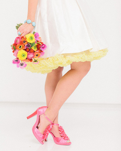 Modern, Colorful Wedding Ideas Inspiration
