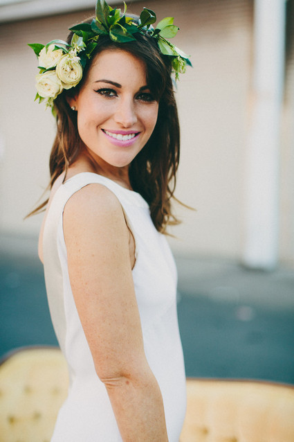 Flower Crown Wedding Inspiration