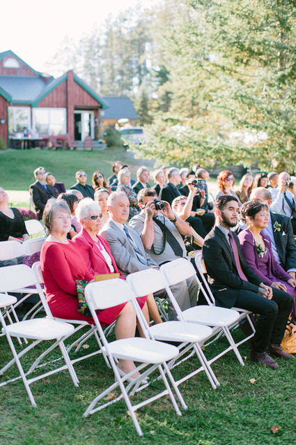 Rustic Fall Wedding Portrait
