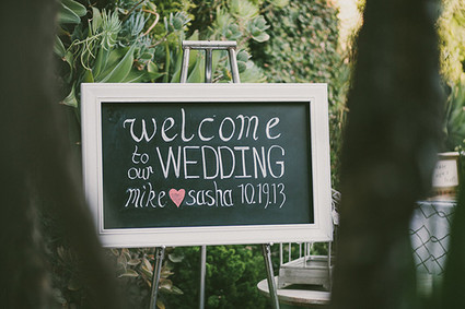 Chalkboard Signage