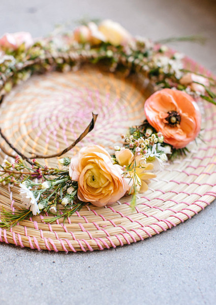 Flower Crown Wedding Inspiration