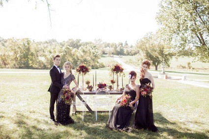 Enchanted masquerade wedding inspiration Wedding Inspiration
